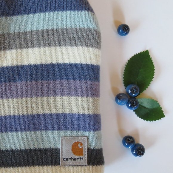 Carhartt Beanie Blueberry Stripes - Picture 2 of 6